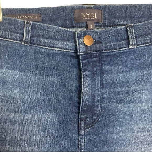 NYDJ Women’s Barbara Bootcut Blue Jeans Size 2 Lift Tuck Technology - Picture 5 of 11